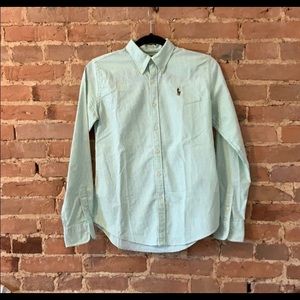 Ralph Lauren Slim Fit Oxford Button Down Size 4